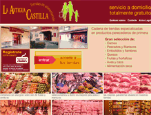 Tablet Screenshot of laantiguacastilla.es